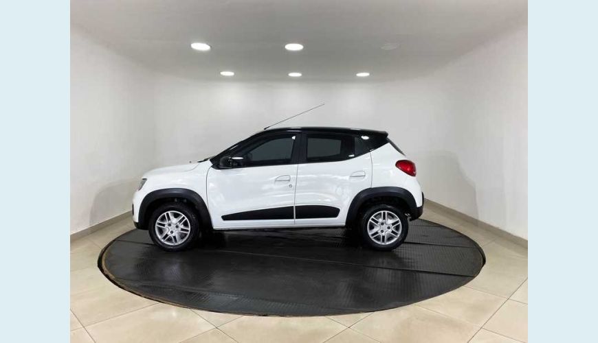 RENAULT KWID INTENSE 1.0 12V SCE (FLEX) - BRANCO - 2018 Foto 2 (Grande)