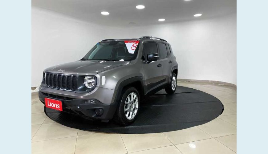 JEEP RENEGADE SPORT 1.8 4X2 AUT. FLEX - CINZA - 2019 Foto 2 (Grande)