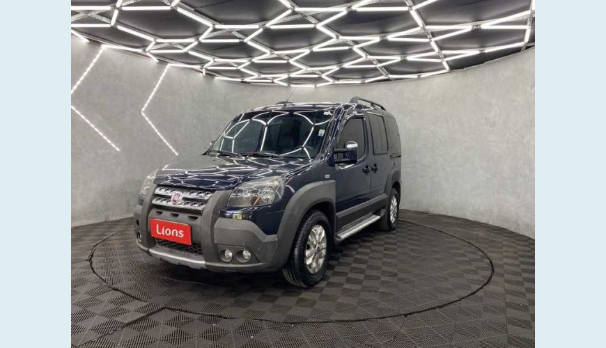 FIAT DOBLO ADVENTURE 1.8 FLEX - AZUL - 2014 Foto 2 (Grande)