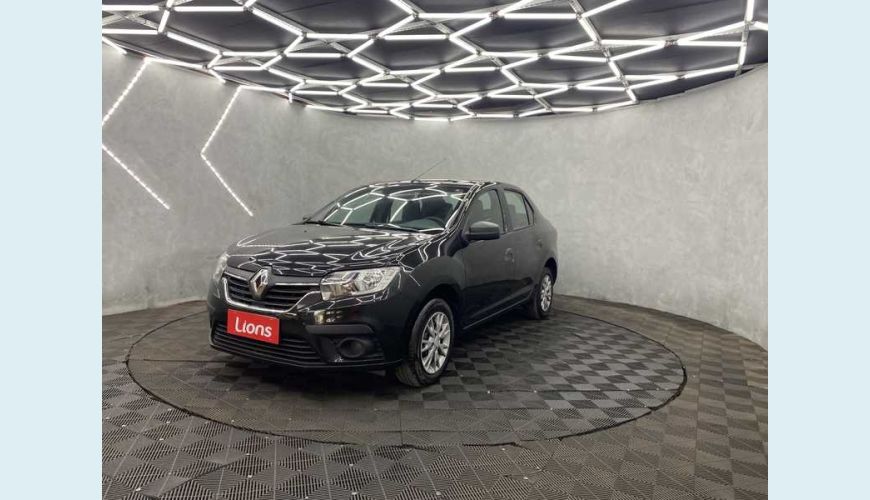 RENAULT LOGAN LIFE 1.0 12V SCE FLEX - PRETO - 2021 Foto 2 (Grande)