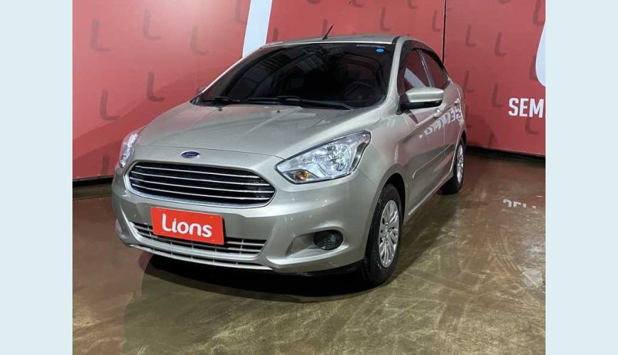 FORD KA SEDAN SE PLUS 1.0 FLEX - PRATA - 2015 Foto 2 (Grande)