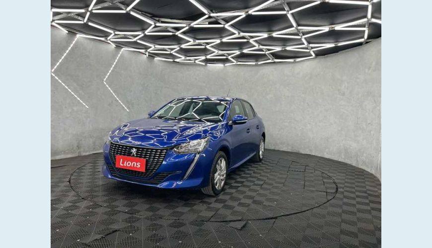 PEUGEOT 208 ACTIVE 1.6 FLEX 16V 5P AUT. - AZUL - 2022 Foto 2 (Grande)