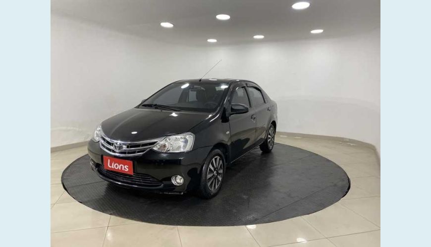 TOYOTA ETIOS SEDAN XLS 1.5 FLEX - PRETO - 2014 Foto 2 (Grande)