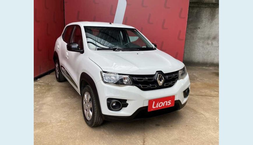 RENAULT KWID INTENSE 1.0 12V SCE FLEX - BRANCO - 2018 Foto 2 (Grande)