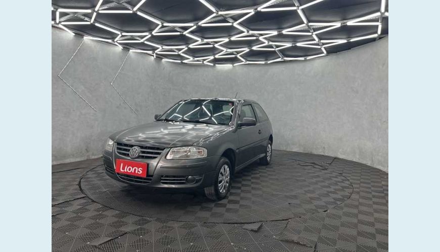 VOLKSWAGEN GOL NOVO 1.0 TEC (FLEX) 2P - CINZA - 2013 Foto 2 (Grande)