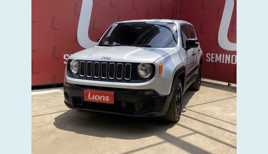 JEEP RENEGADE SPORT 1.8 4X2 FLEX - PRATA - 2016 Foto 2 (Grande)