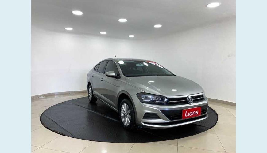 VOLKSWAGEN VIRTUS 1.0 200 TSI HIGHLINE (FLEX) (AUT) - PRATA - 2020 Foto 2 (Grande)