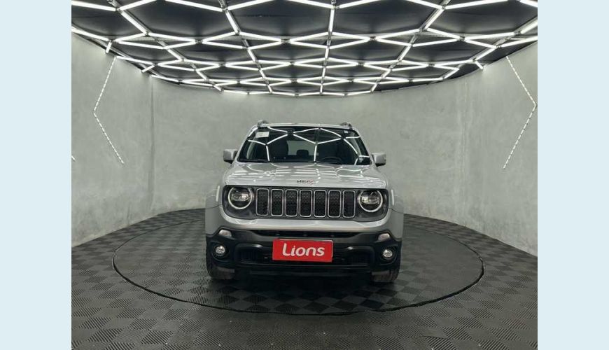 JEEP RENEGADE LONGITUDE 1.8 4X2 AUT. FLEX - PRATA - 2021 Foto 2 (Grande)