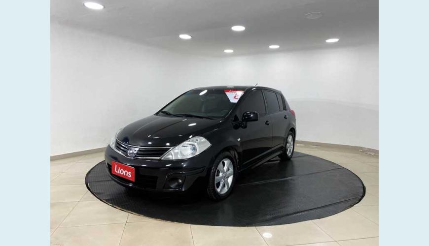 NISSAN TIIDA SL 1.8 (FLEX) (AUT) - PRETO - 2012 Foto 2 (Grande)