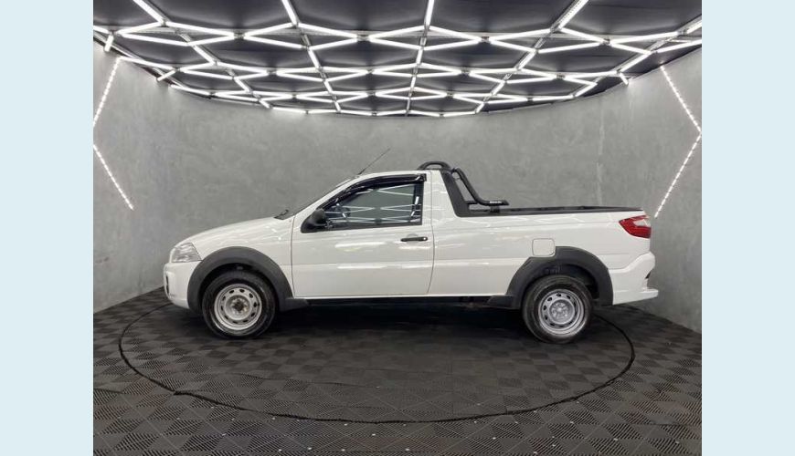 FIAT STRADA HARD WORKING 1.4 FLEX CS - BRANCO - 2020 Foto 2 (Grande)