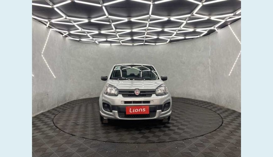 FIAT UNO ATTRACTIVE 1.0 - PRATA - 2021 Foto 2 (Grande)