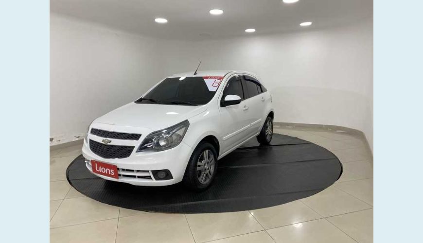 CHEVROLET AGILE LTZ 1.4 8V (FLEX) - BRANCO - 2013 Foto 2 (Grande)