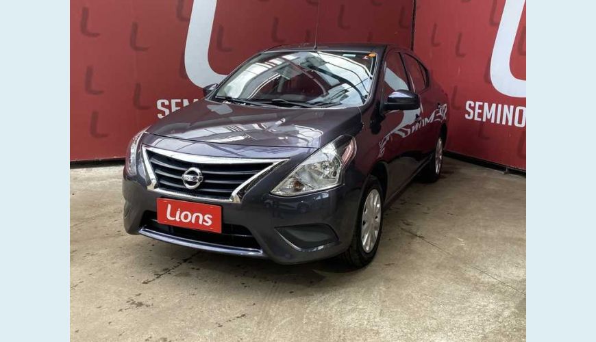 NISSAN VERSA 1.0 12V (FLEX) - CINZA - 2020 Foto 2 (Grande)