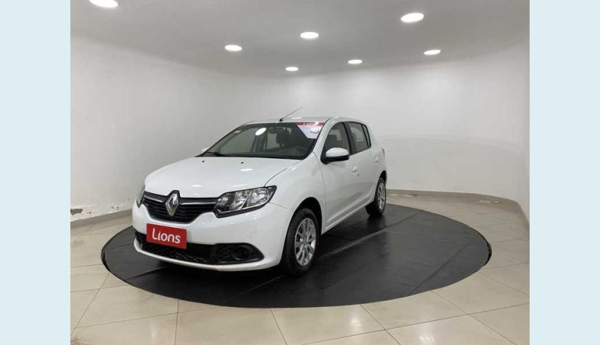 RENAULT SANDERO EXPRESSION 1.6 16V SCE FLEX - BRANCO - 2018 Foto 2 (Grande)