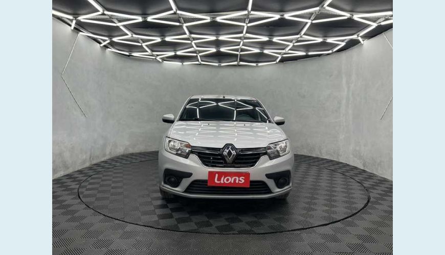 RENAULT LOGAN ZEN 1.0 12V SCE FLEX - PRATA - 2021 Foto 2 (Grande)