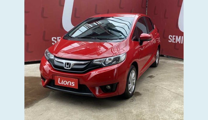 HONDA FIT 1.5 16V LX CVT FLEX - VERMELHO - 2015 Foto 2 (Grande)