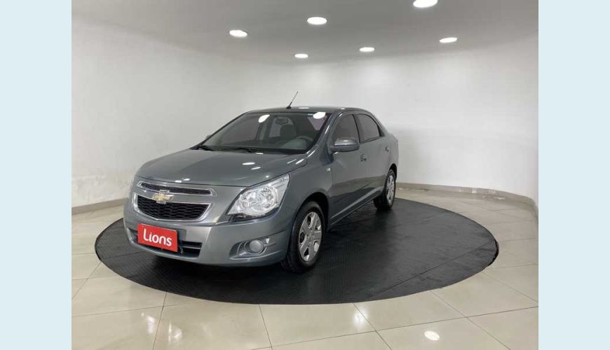 CHEVROLET COBALT LT 1.8 8V (FLEX) - CINZA - 2013 Foto 2 (Grande)
