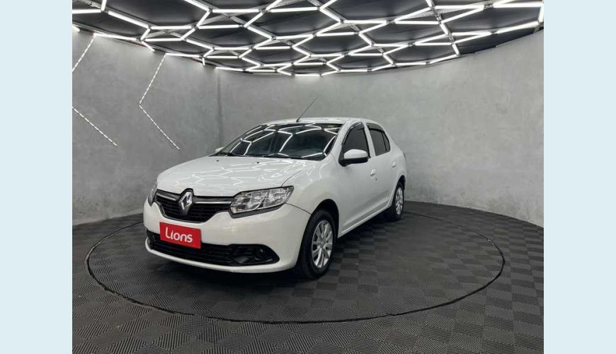 RENAULT LOGAN EXPRESSION 1.0 12V SCE (FLEX) - BRANCO - 2020 Foto 2 (Grande)