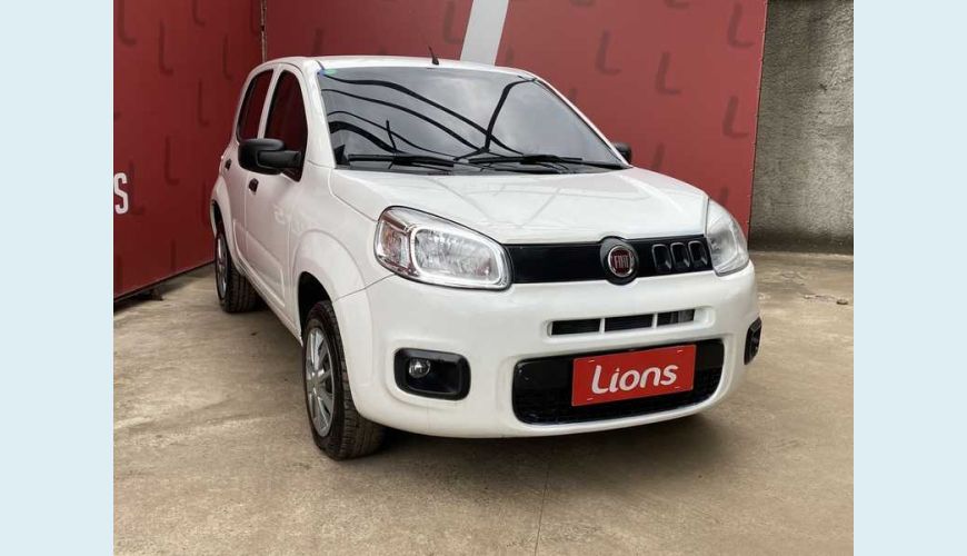 FIAT UNO ATTRACTIVE 1.0 FLEX 4P - BRANCO - 2016 Foto 2 (Grande)