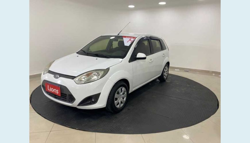 FORD FIESTA HATCH S PLUS 1.0 ROCAM (FLEX) - BRANCO - 2014 Foto 2 (Grande)