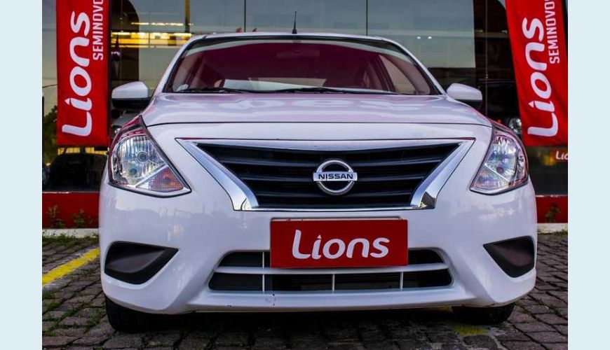 NISSAN VERSA 1.6 16V SV FLEXSTART CVT FLEX - BRANCO - 2018 Foto 2 (Grande)