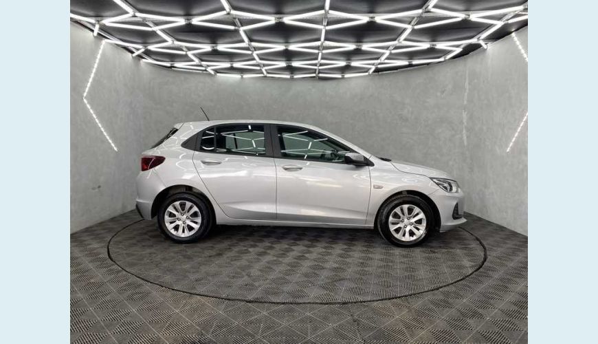 CHEVROLET ONIX LT 1.0 (FLEX) - PRATA - 2020 Foto 2 (Grande)