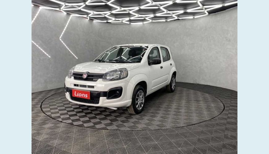 FIAT UNO ATTRACTIVE 1.0 8V (FLEX) 4P - BRANCO - 2020 Foto 2 (Grande)