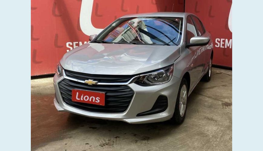 CHEVROLET ONIX PLUS 1.0 LT (FLEX) - PRATA - 2021 Foto 2 (Grande)