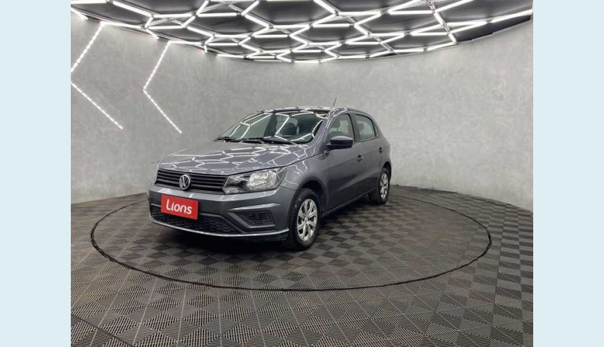 VOLKSWAGEN GOL 1.0 12V (FLEX) - CINZA - 2021 Foto 2 (Grande)