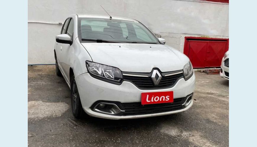 RENAULT LOGAN EXPRESSION 1.0 12V SCE (FLEX) - BRANCO - 2018 Foto 2 (Grande)