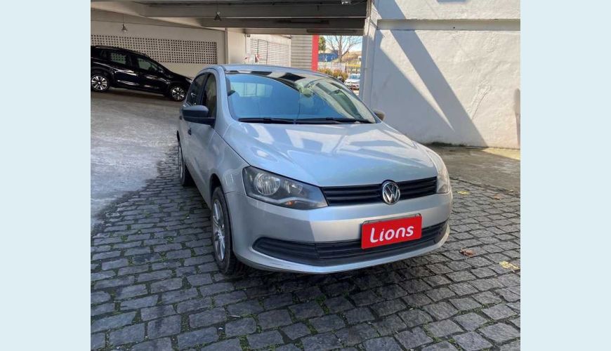 VOLKSWAGEN GOL 1.0 TEC CITY (FLEX) 4P - PRATA - 2015 Foto 2 (Grande)