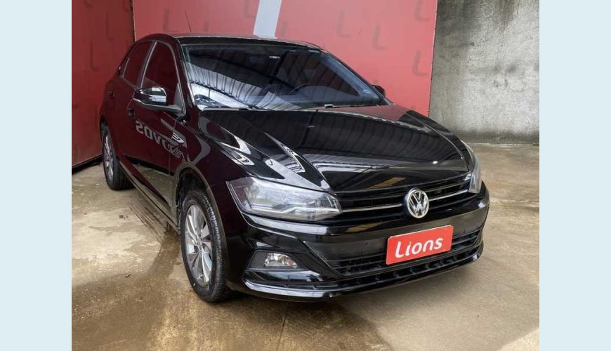 VOLKSWAGEN POLO 1.0 200 TSI COMFORTLINE (AUT) (FLEX) - PRETO - 2018 Foto 2 (Grande)