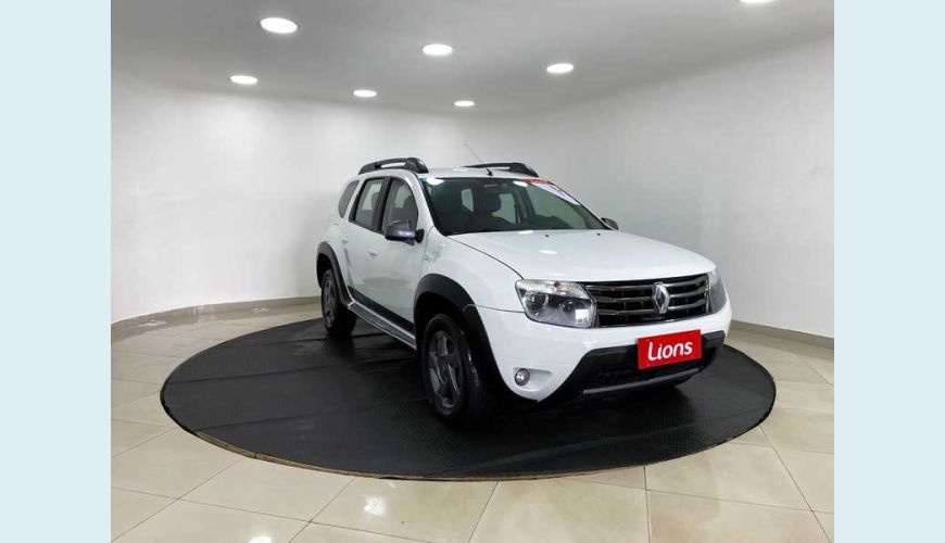 RENAULT DUSTER 2.0 16V DYNAMIQUE (FLEX)(AUT) - BRANCO - 2014 Foto 2 (Grande)