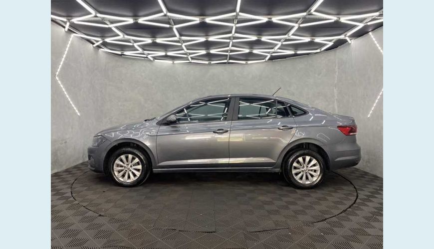 VOLKSWAGEN VIRTUS 1.0 200 TSI COMFORTLINE (FLEX) (AUT) - CINZA - 2021 Foto 2 (Grande)