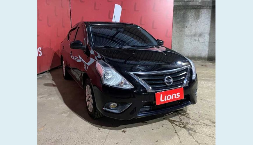 NISSAN VERSA 1.6 16V SV FLEXSTART CVT FLEX - PRETO - 2018 Foto 2 (Grande)
