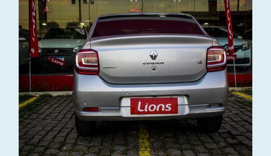 RENAULT LOGAN EXPRESSION 1.6 16V SCE (FLEX) - PRATA - 2018 Foto 2 (Grande)