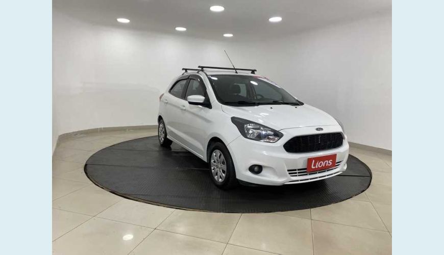 FORD KA 1.0 SE PLUS FLEX - BRANCO - 2018 Foto 2 (Grande)