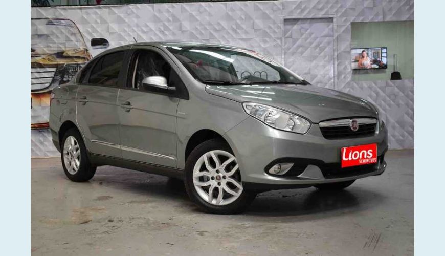 FIAT GRAND SIENA ESSENCE 1.6 16V DUALOGIC FLEX - PRATA - 2015 Foto 2 (Grande)