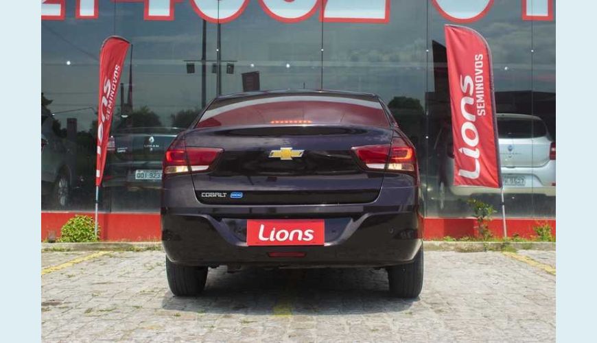 CHEVROLET COBALT ELITE 1.8 8V AUT. FLEX - PRETO - 2018 Foto 2 (Grande)