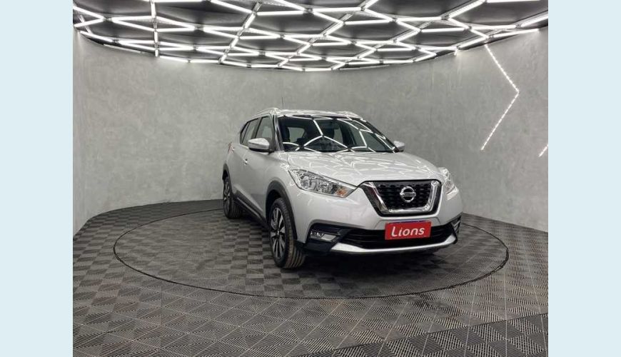 NISSAN KICKS 1.6 SV CVT (FLEX) - PRATA - 2018 Foto 2 (Grande)