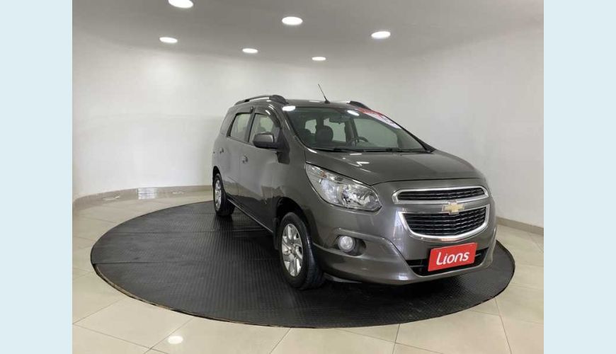 CHEVROLET SPIN LTZ 7S 1.8 (FLEX) (AUT) - CINZA - 2015 Foto 2 (Grande)