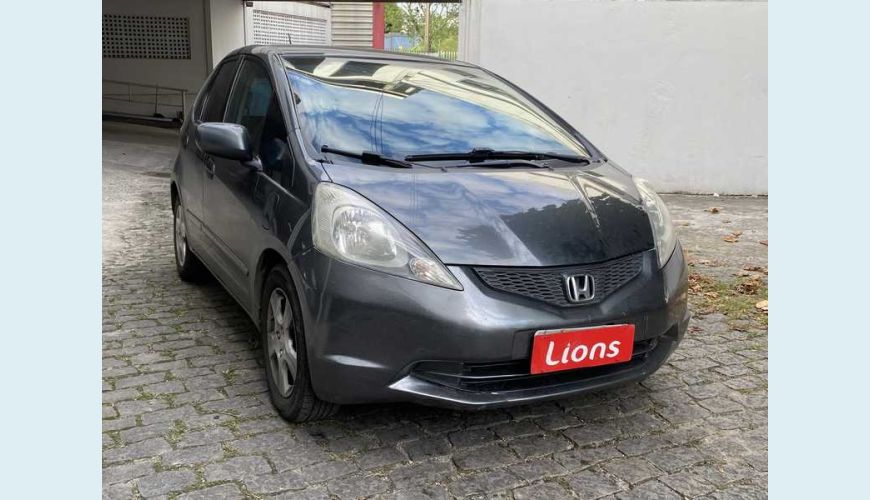 HONDA FIT NEW LX 1.4 (FLEX) (AUT) - CINZA - 2010 Foto 2 (Grande)