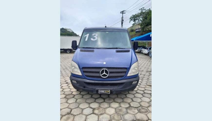 MERCEDES-BENZ SPRINTER 2.2 FURGÃO STREET 311 CDI DIESEL 3P MANUAL - AZUL - 2013 Foto 2 (Grande)
