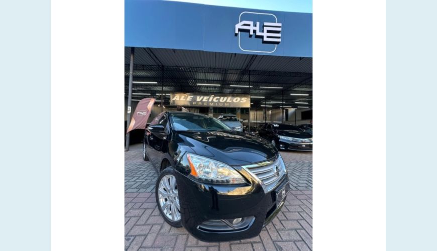 NISSAN SENTRA - PRETO - 2015 Foto 2 (Grande)