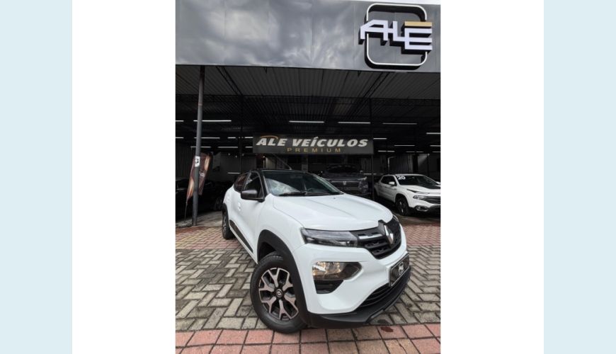 RENAULT KWID - BRANCO - 2023 Foto 2 (Grande)