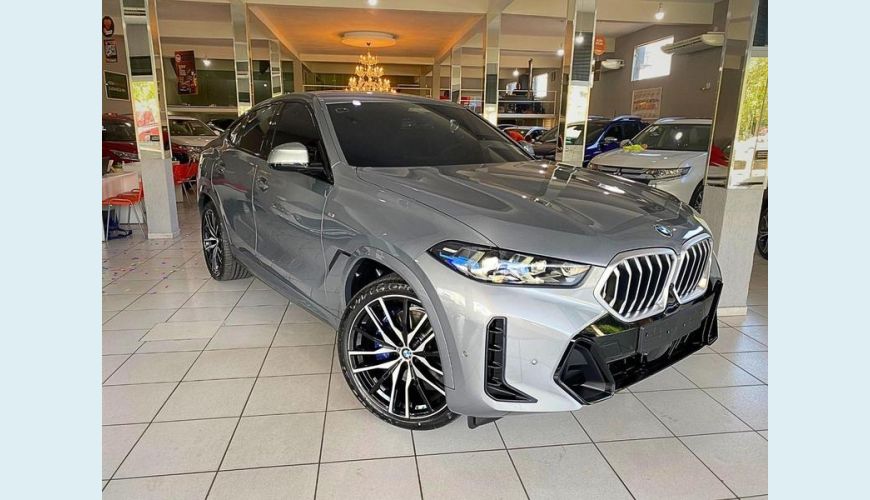 BMW X6 XDRIVE 40I M SPORT 3.0 BI-TURBO - CINZA - 2025 Foto 2 (Grande)