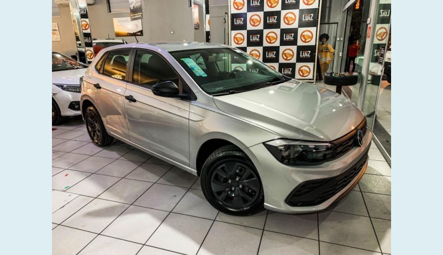 VOLKSWAGEN POLO TRACK 1.0 FLEX 12V 5P - PRATA - 2024 Foto 2 (Grande)