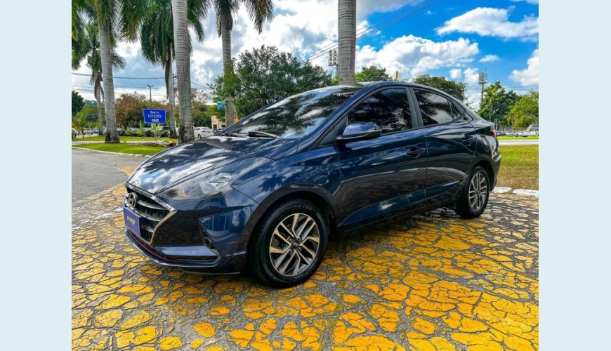 HYUNDAI HYUNDAI HB 20S EVOLUTION 1.0 TB FLEX 12V AUT. - AZUL - 2020 Foto 2 (Grande)