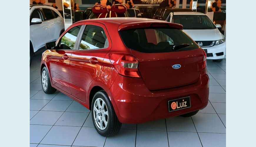 FORD KA 1.0 SE 12V FLEX 4P - VERMELHO - 2016 Foto 2 (Grande)