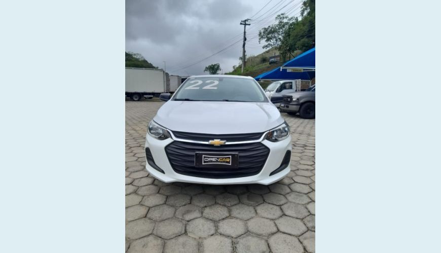 CHEVROLET ONIX 1.0 TURBO FLEX LT AUT. ( 3000 KM) - BRANCO - 2022 Foto 2 (Grande)